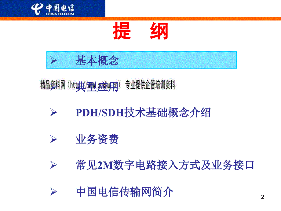中国电信数字电路业务介绍_第2页