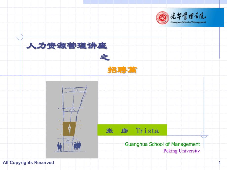 医疗行业人力资源管理讲座--招聘_第1页