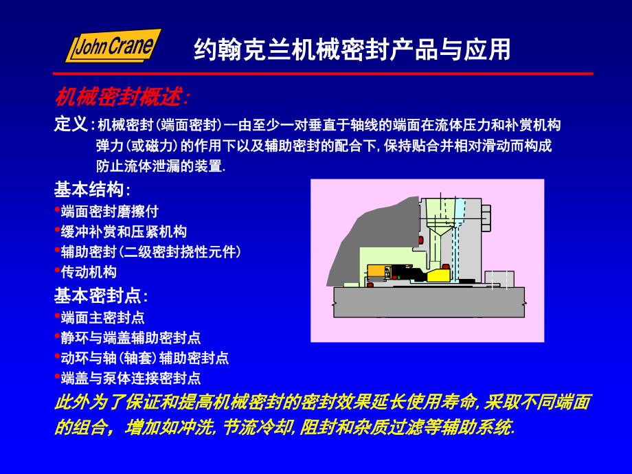 某机械密封产品与应用培训教材_第1页