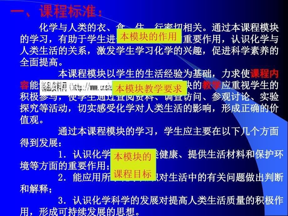 高中化学教学要求与教学方法建议_第5页