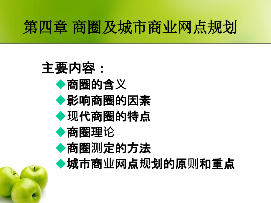 商圈及城市商业网点规划培训_第1页