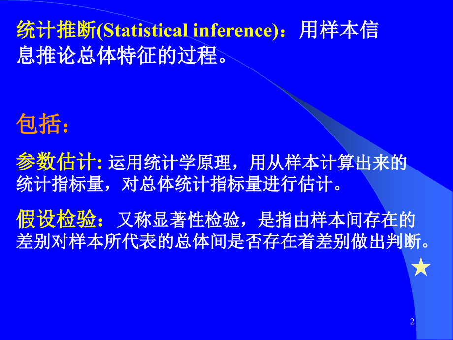 北医医学统计学教学课件-第三章-计量资料的统计推断_第2页