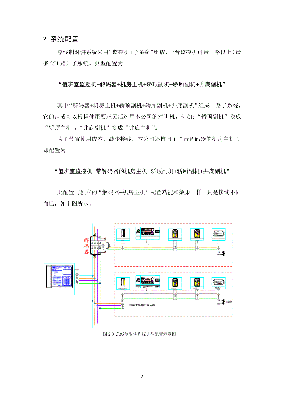 总线制五方对讲说明书_第4页