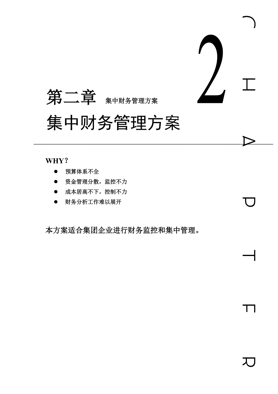 某集团财务管理的解决方案.doc_第1页