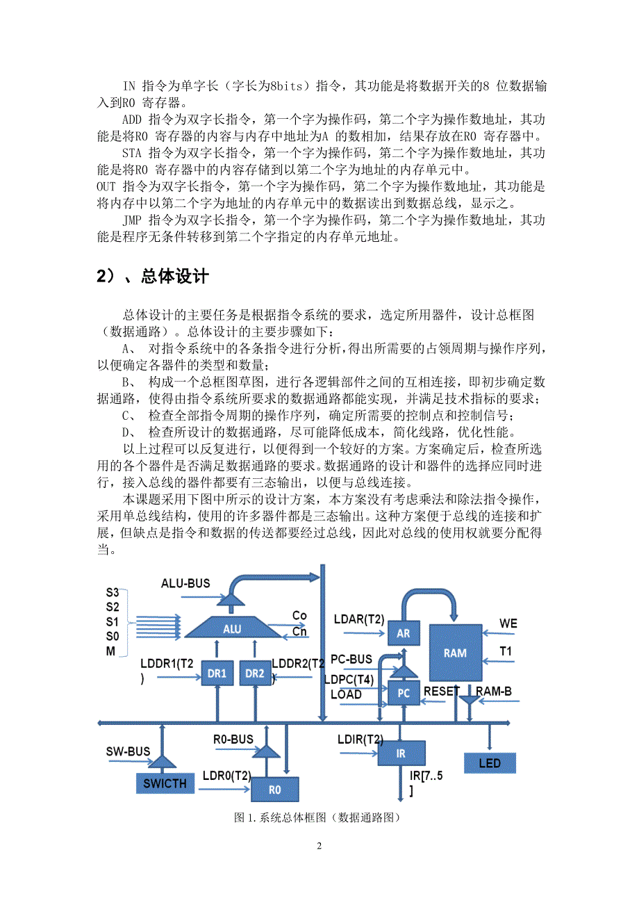 基于微程序控制器的模型计算机设计_第4页