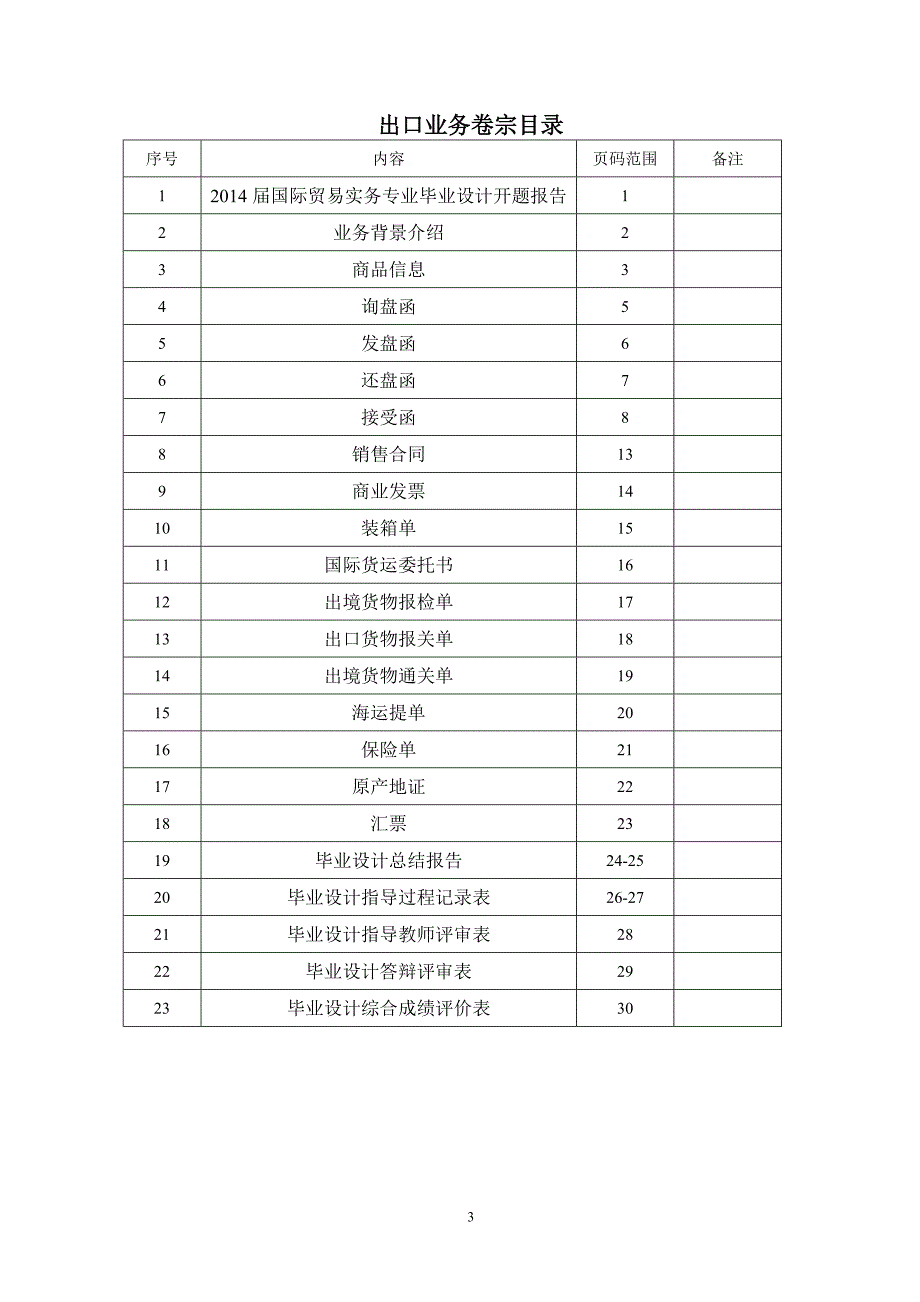 业务出口卷宗毕业设计要点_第4页