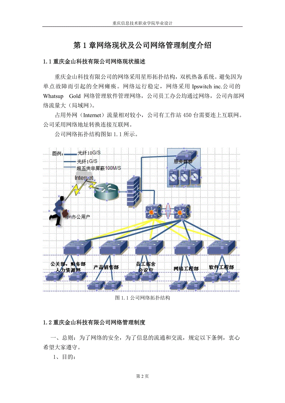 网络管理毕业设计_第4页