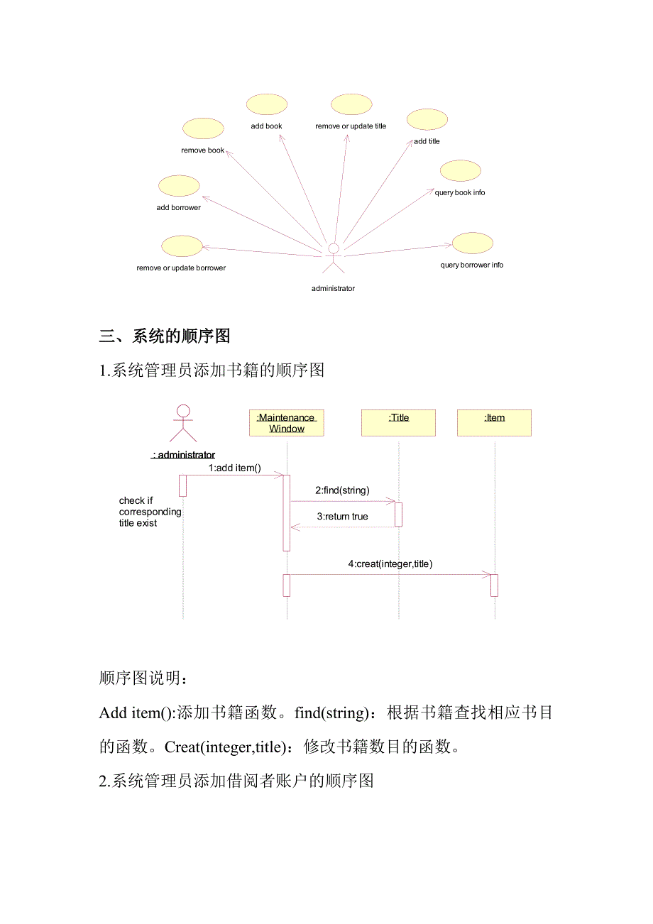 基于图书馆管理系统uml建模分析与设计_第4页