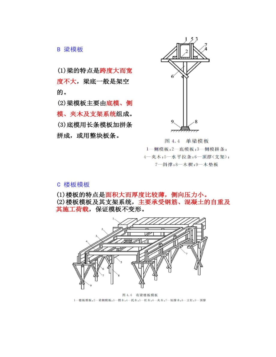土木工程施工技术第四章钢筋混凝土结构工程_第4页
