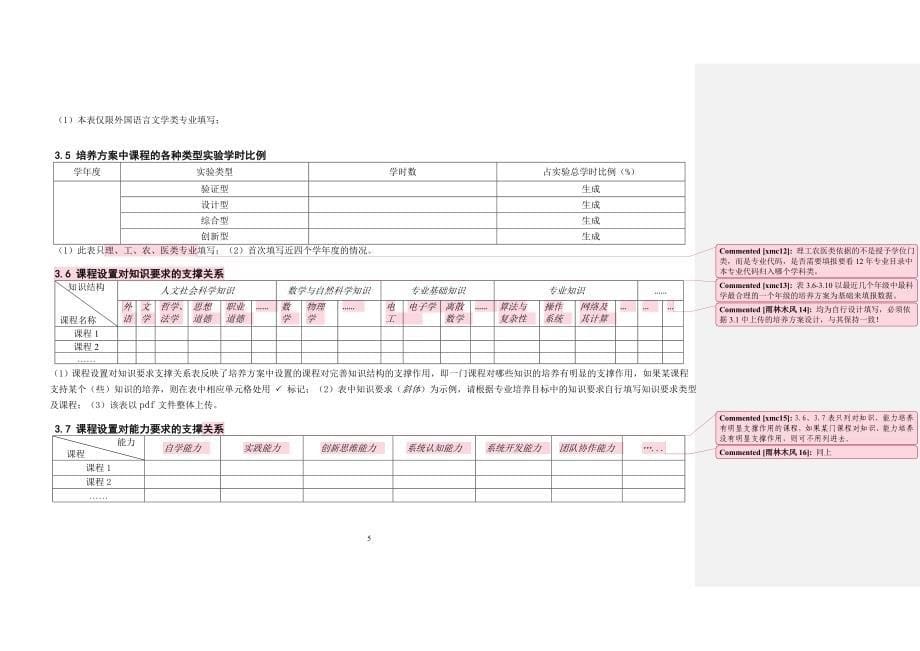 辽宁普通高等学校本科专业信息平台及数据库建设草案_第5页