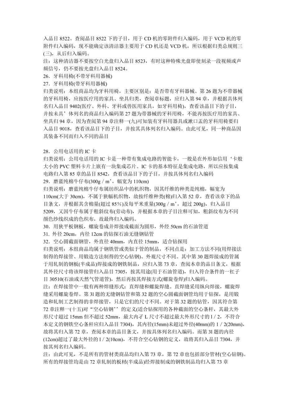 某年报关员资格考试商品编码精粹.doc_第5页