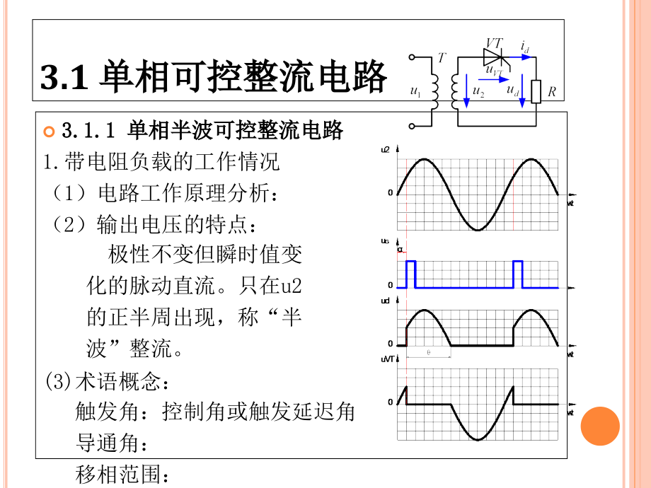 电力电子技术及实验教学课件第3章整流电路_第3页