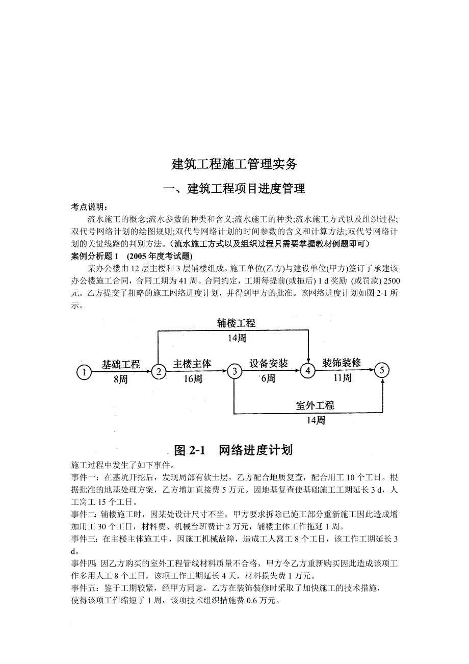 建筑工程项目进度管理质量管理与造价管理.doc_第1页