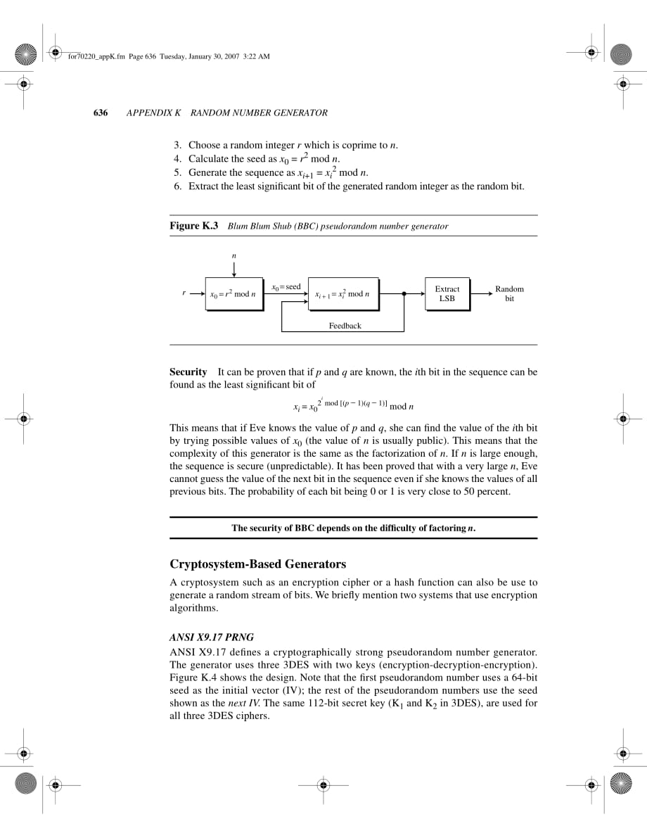 密码学与网络安全  教学课件 ppt 作者 978-7-302-19727-0附录K_第4页