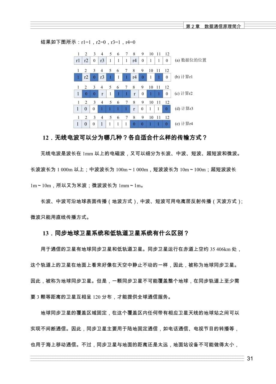 计算机网络技术及应用 习题答案 作者 严耀伟 王方 第2章_第5页