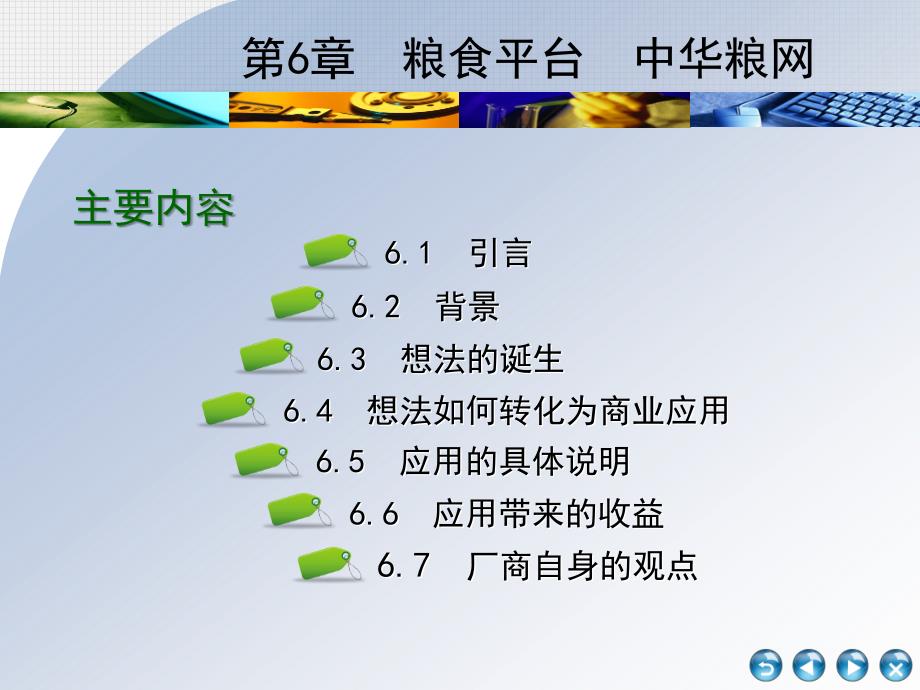 电子商务案例分析教学课件作者汤兵勇第6章节粮食平台中华粮网课件_第2页