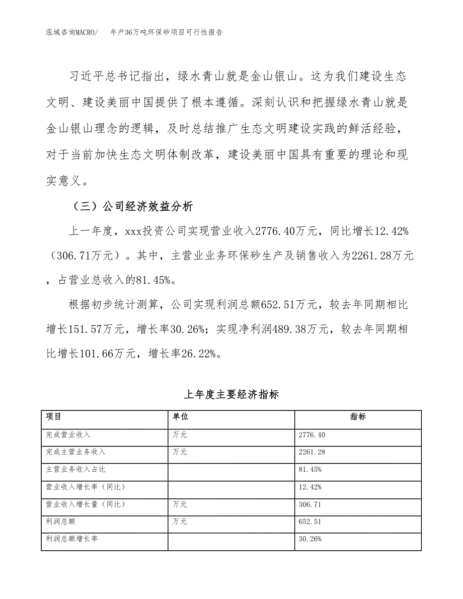 年产36万吨环保砂项目可行性报告_第4页