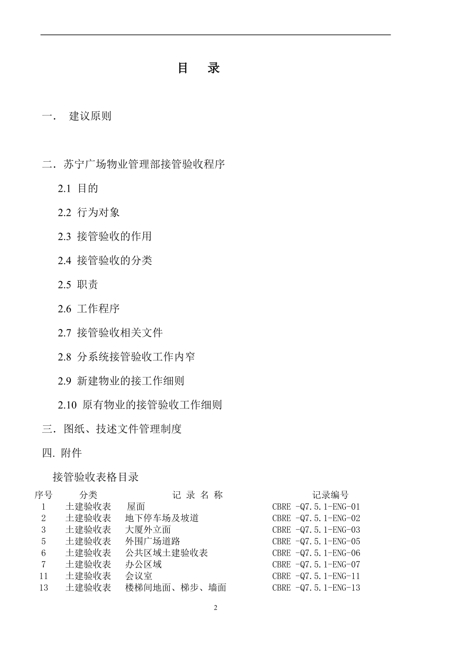 广场物业接管验收范本.doc_第2页