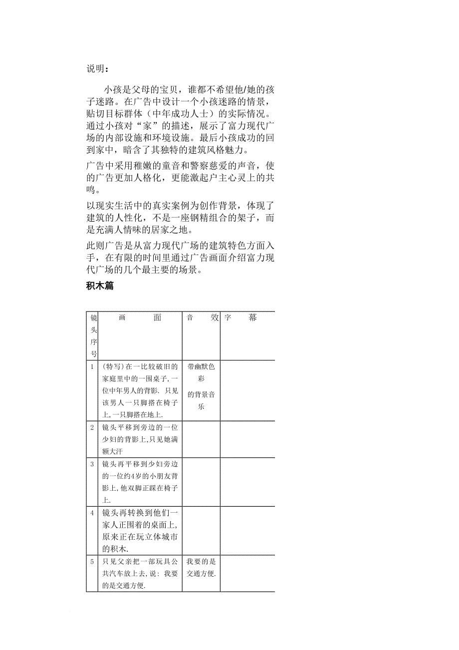 富力现代广场电视广告文案.doc_第5页