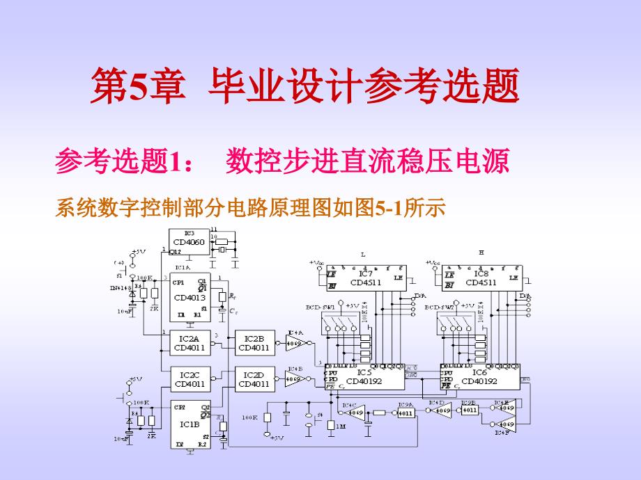 电子信息类专业毕业设计指导书教学作者佘明辉第5章节课件_第1页