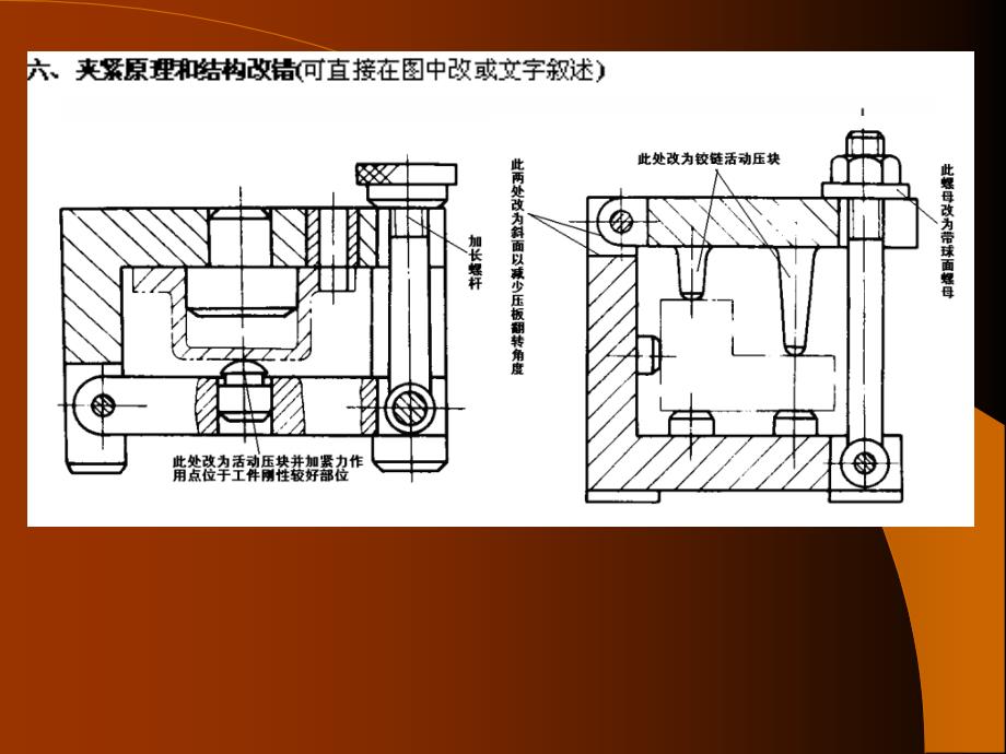 机床夹具设计 教学课件 ppt 作者 张权民 主编 史朝辉 主审18讲习题课、小考_第1页