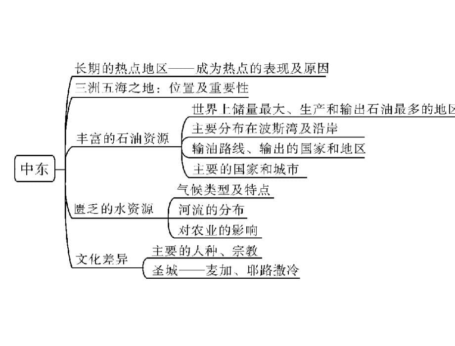 专题复习课件：专题八-认识地区——东南亚、中东、欧洲西部、撒哈拉以南的非洲、极地地区_第5页