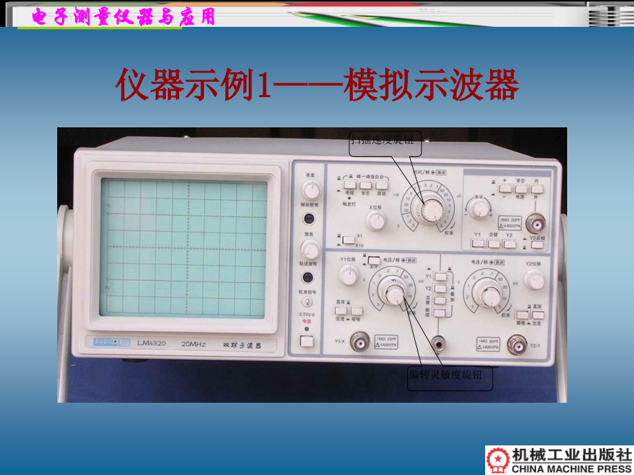 电子测量仪器与应用教学作者李福军第4章节波形测试及示波器课件_第3页