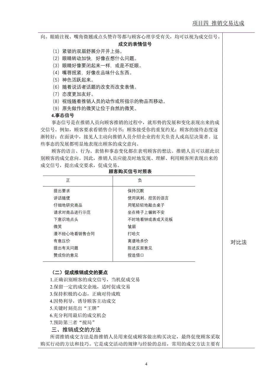 现代推销技术 工业和信息化高职高专十二五 规划教材立项项目 教学课件 ppt 作者 田玉来 项目四 推销交易达成_第4页