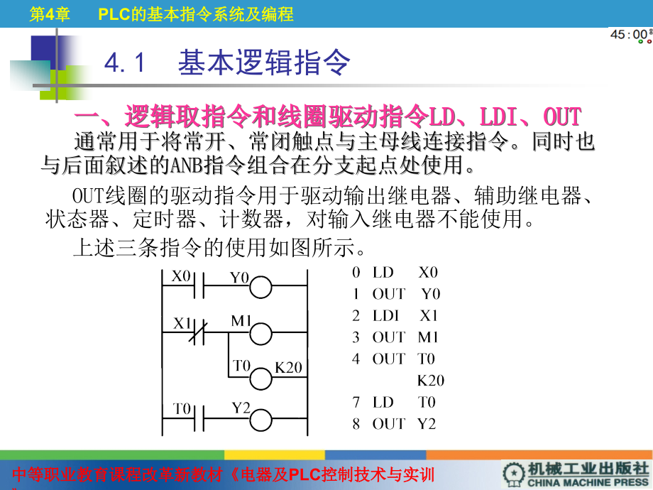 电器及PLC控制技术与实训第2版教学作者崔金华第4章节课件_第4页