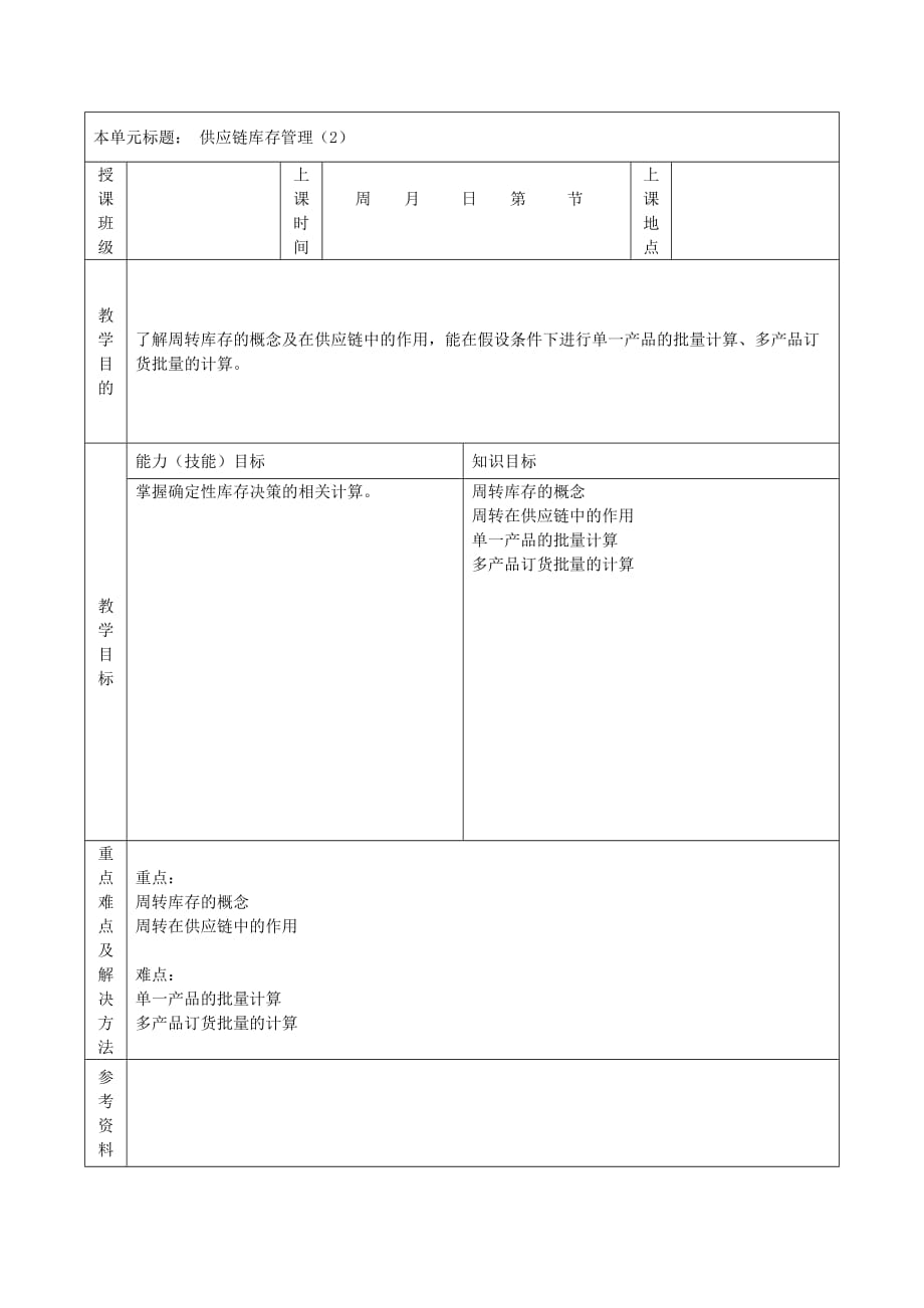 供应链管理实务 工业和信息化高职高专十二五 规划教材立项项目 教案作者 李志君 任务七 供应链库存管理_第4页