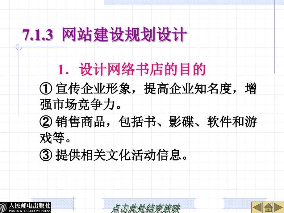 电子商务网站建设与实践 第3版 普通高等教育十一五 国家级规划教材 教学课件 ppt 作者 梁露 李多 第7章 综合实例_第5页