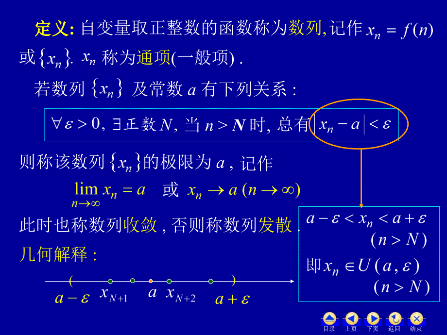 微积分 经管类 上册 工业和信息化普通高等教育十二五 规划教材立项项目 教学课件 ppt 作者 顾聪 姜永艳 1.2 数列的极限_第3页