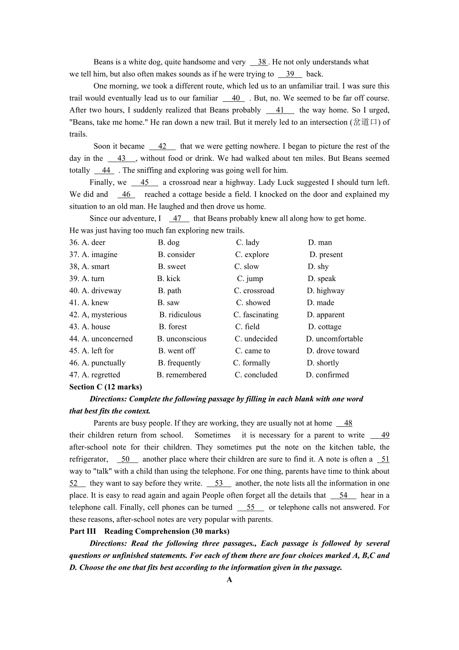 高等学校招生英语考试.doc_第4页