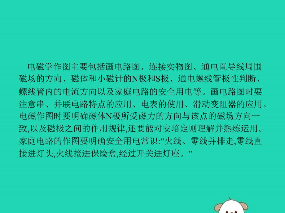 （课标通用）安徽省2019年中考物理总复习 第一编 知识方法固基 专项突破8 电磁学作图课件_第2页