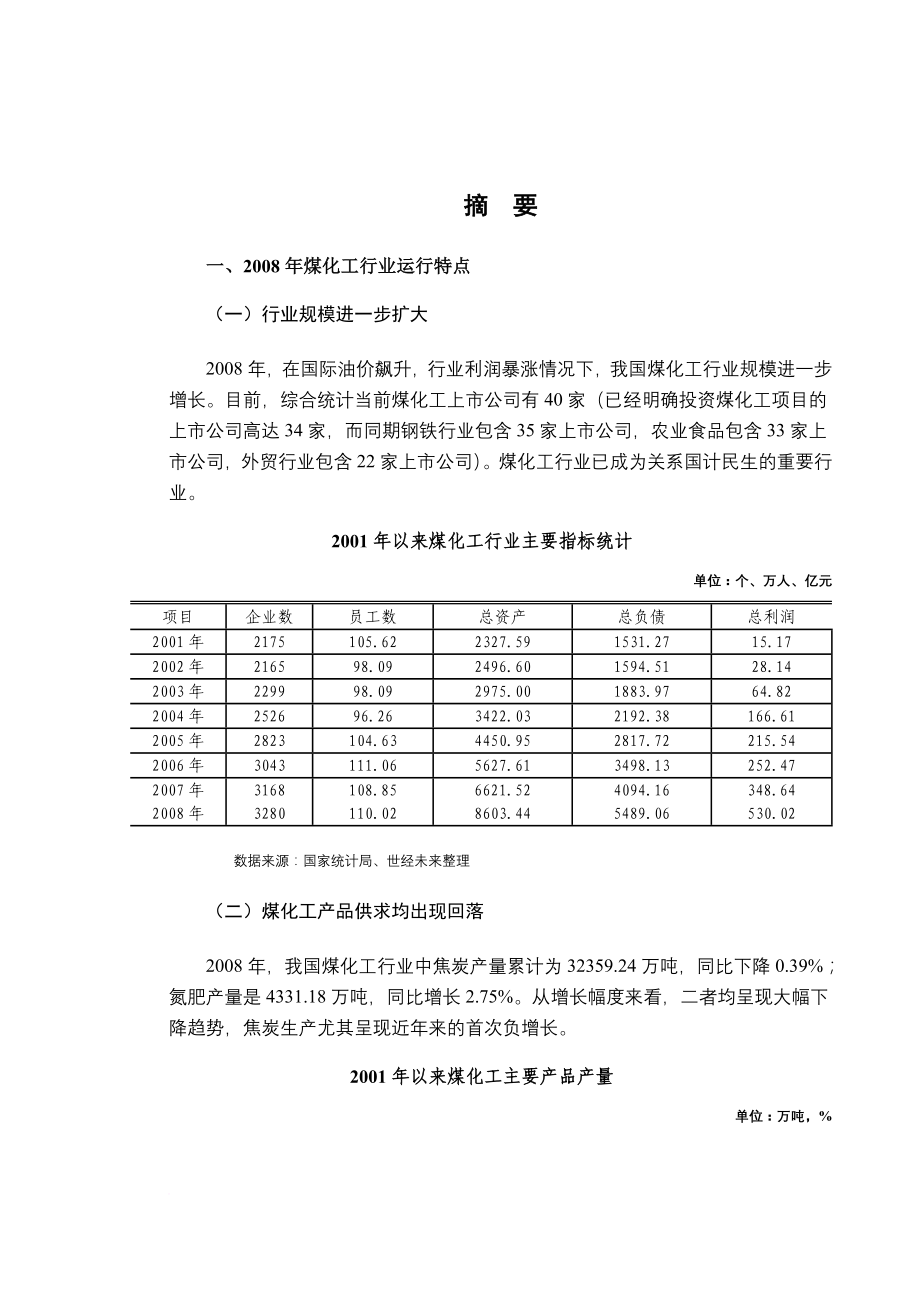 煤化工行业跟踪分析报告书.doc_第1页