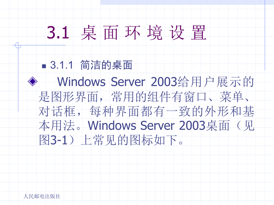 实用网络操作系统 第2版 普通高等教育十一五 国家级规划教材 教学课件 ppt 作者 史宝会 第03章 环境_第2页