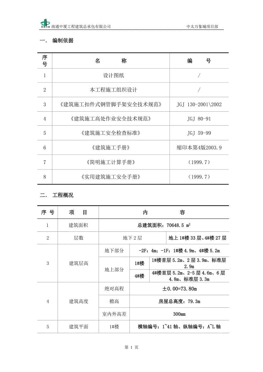 脚手架工程施工方案培训资料.doc_第5页