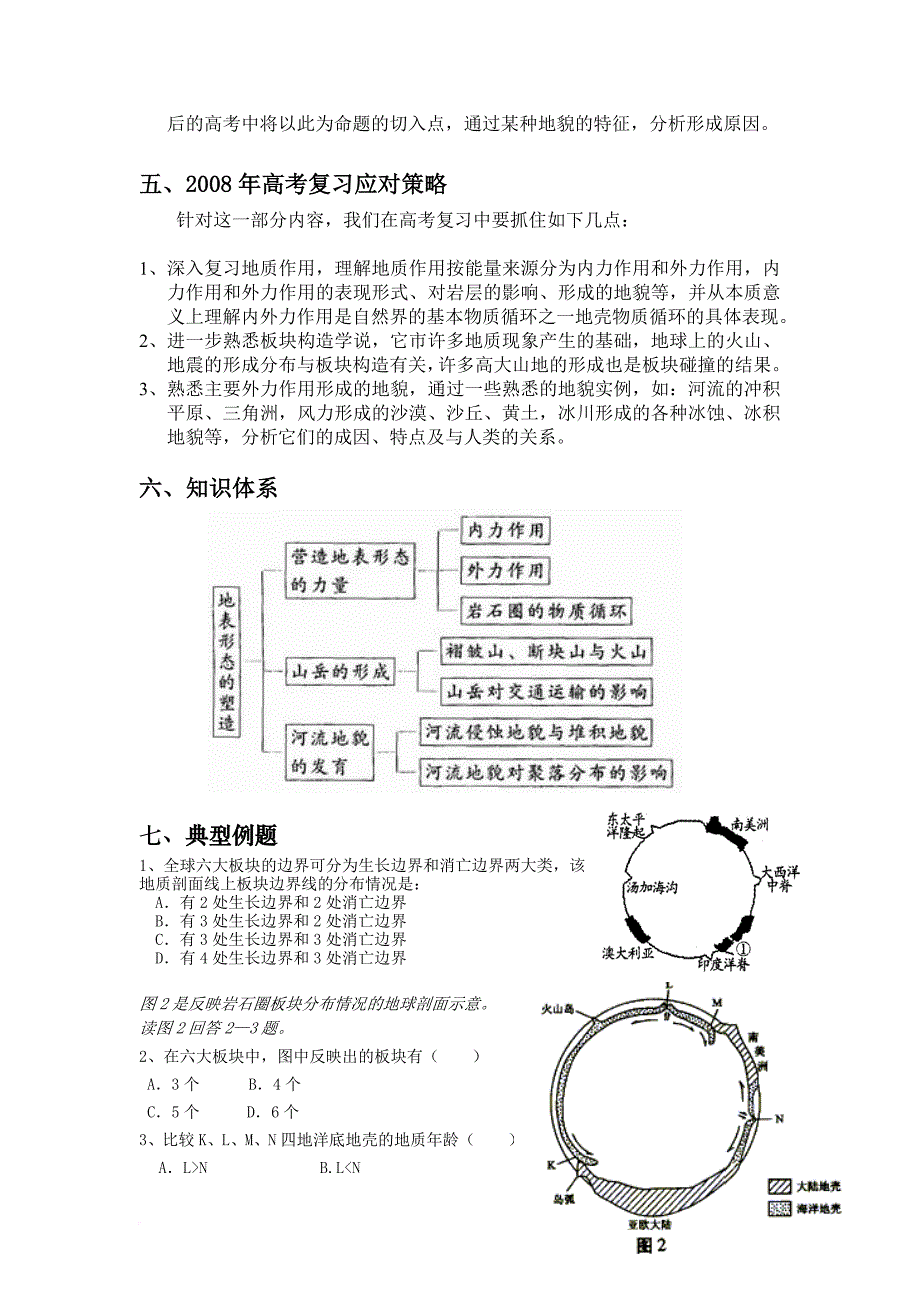 高三地理辅导资料地表形态的塑造.doc_第2页