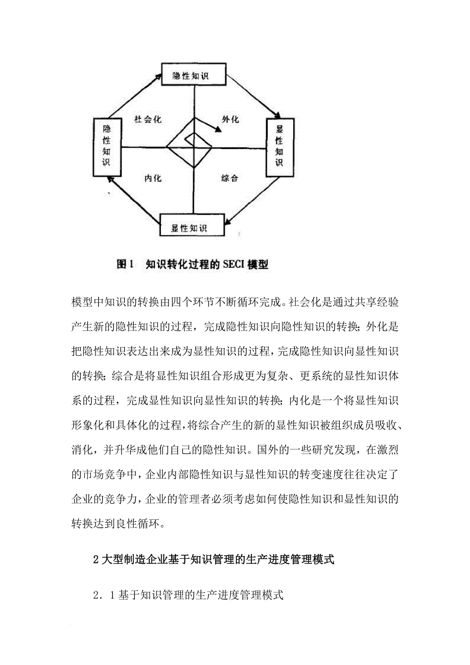 试论知识管理的大型制造企业生产进度管理模式.doc_第4页