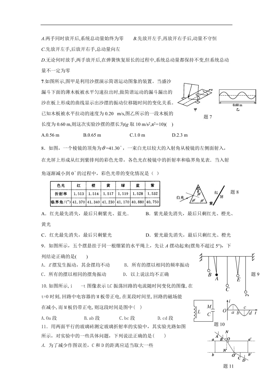 2019年陕西省高二下期末物理模拟卷（一）_第2页