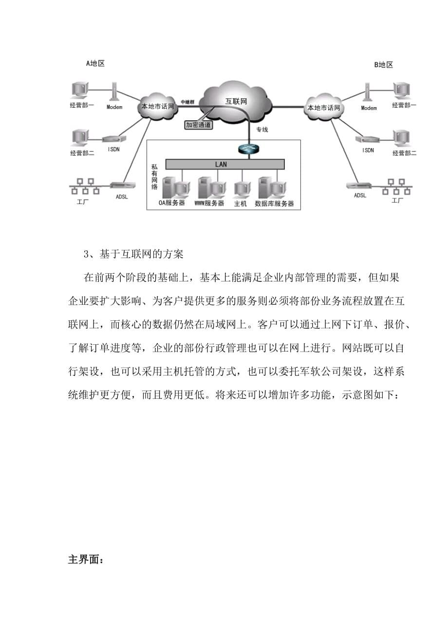 企业信息管理系统网络集成方案.doc_第5页