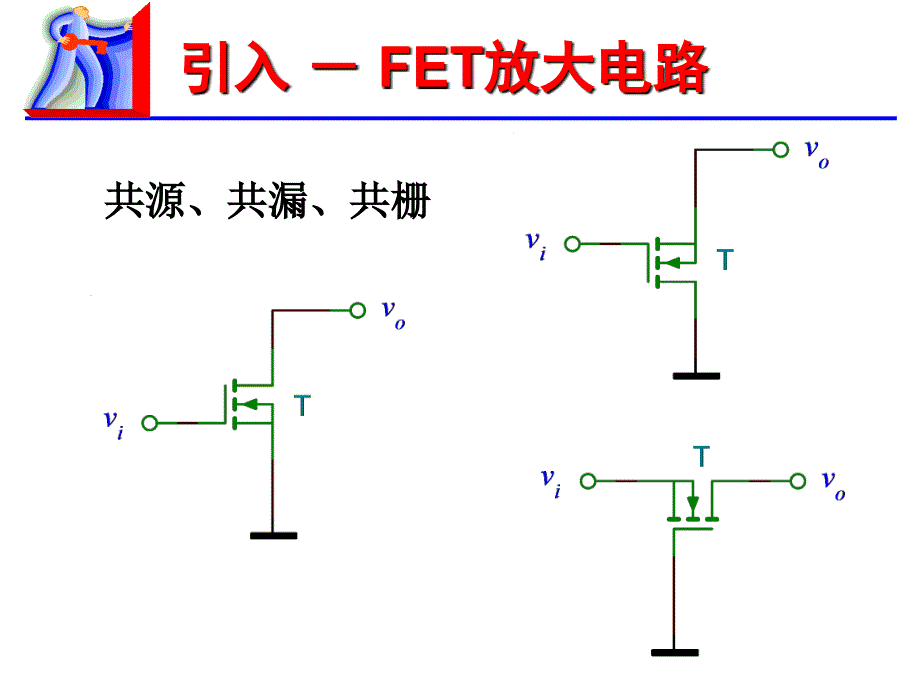 模拟电子技术 工业和信息化普通高等教育十二五 规划教材立项项目 教学课件 ppt 作者 陈永强 魏金成 吴昌东 示范课-模电-[11]FET放大电路_第4页