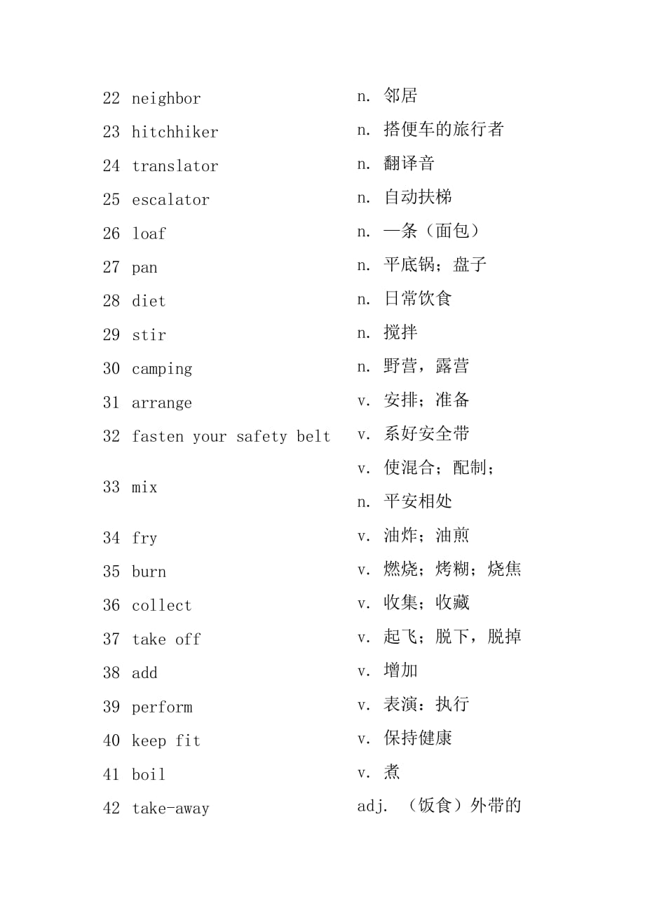 21天攻克pet核心词汇_day10_第2页