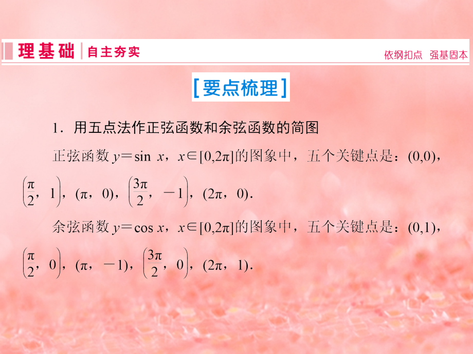 2019届高考数学一轮复习 第三章 三角函数、解三角形 第3节 三角函数的图象与性质课件 新人教a版_第2页