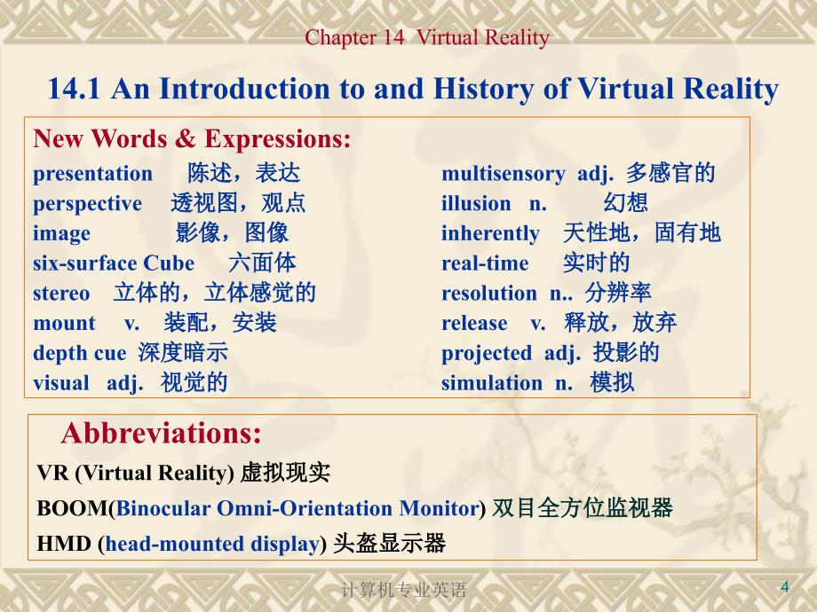 计算机专业英语教学课件－孙建忠 第14章_第4页