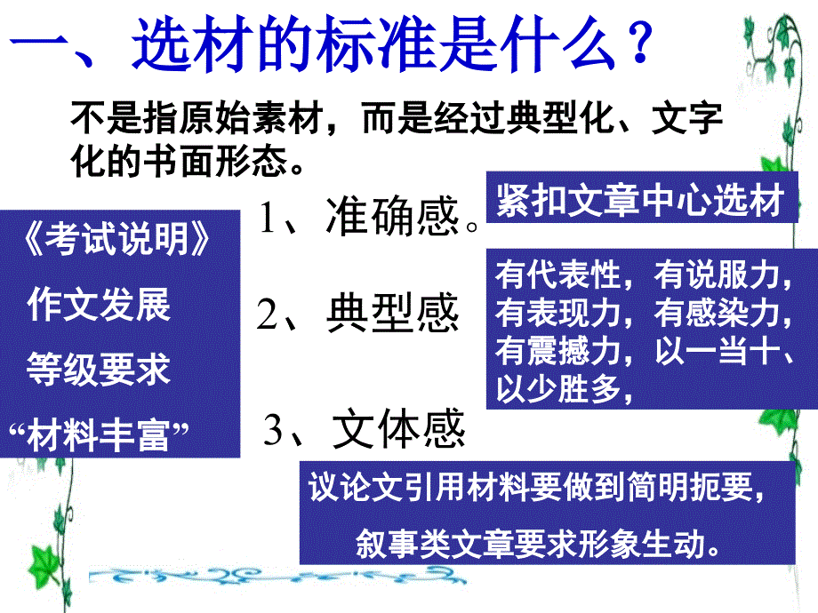 作文备考----选材精讲_第3页