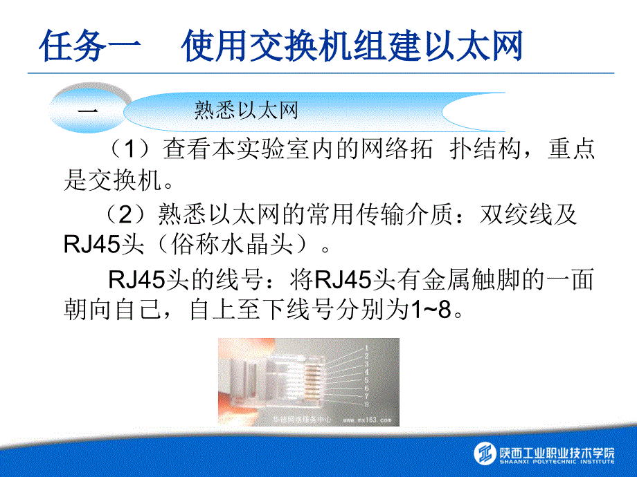 电子商务网络技术教学课件 殷锋社 项目8 计算机网络实验_第3页