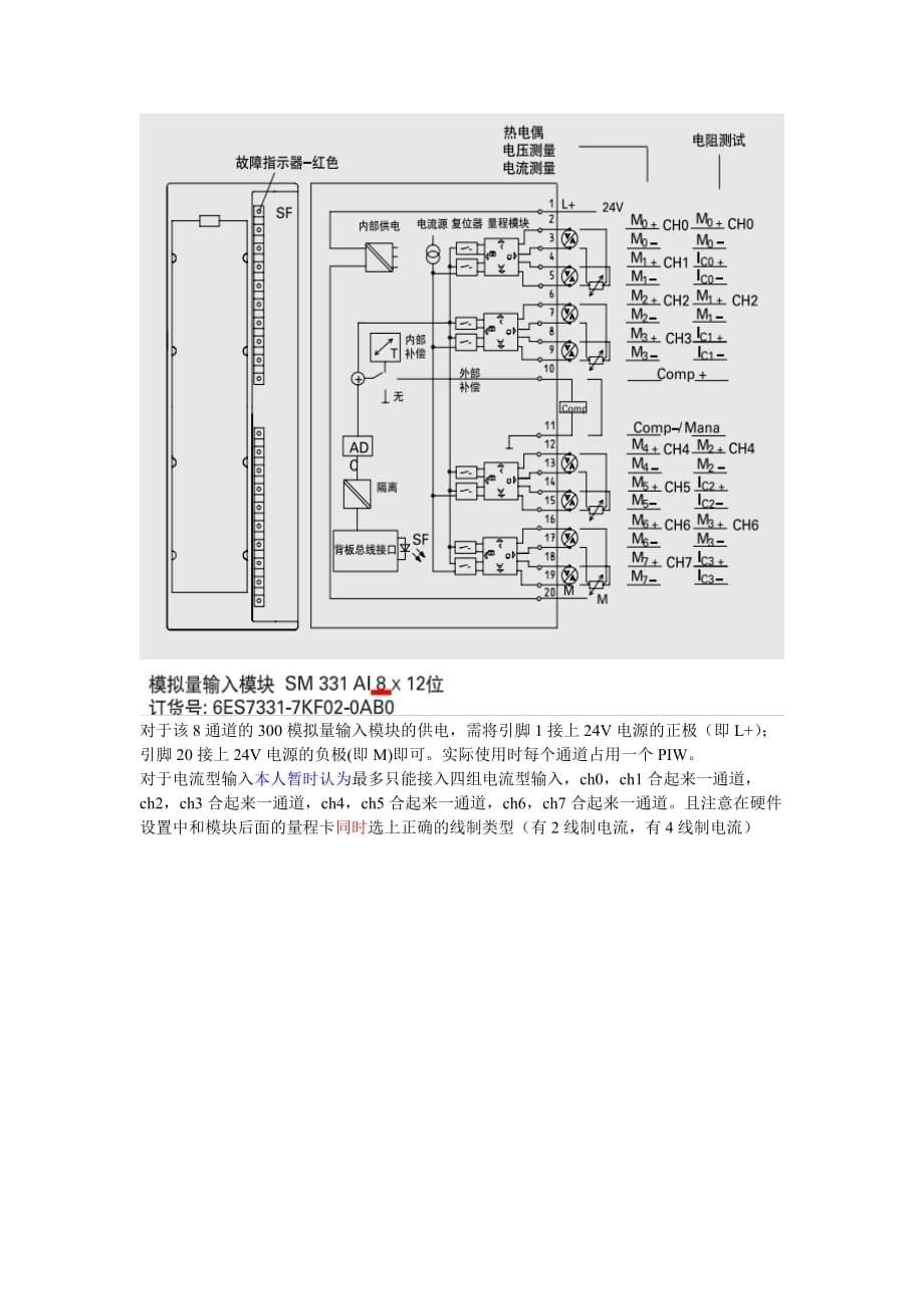 西门子s7-300常用模块接线参考图资料_第5页