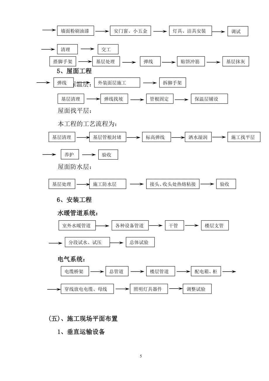 住宅楼工程施工组织设计课程_第5页