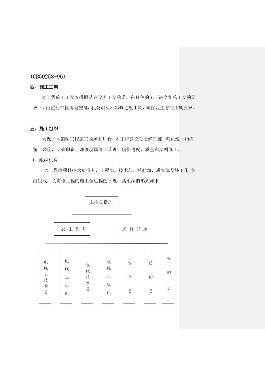 消防工程施工组织设计模板】资料_第3页